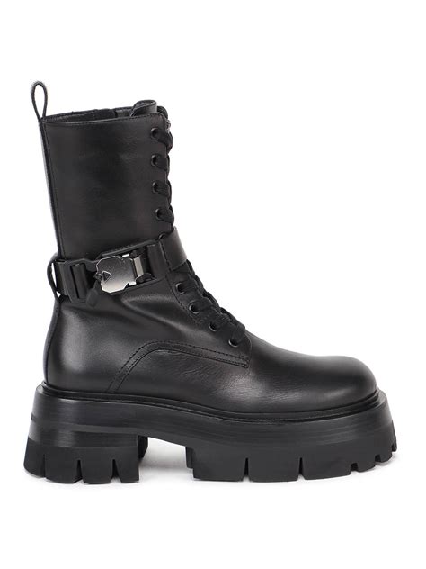 versace gogo boots 2015|Versace combat boots.